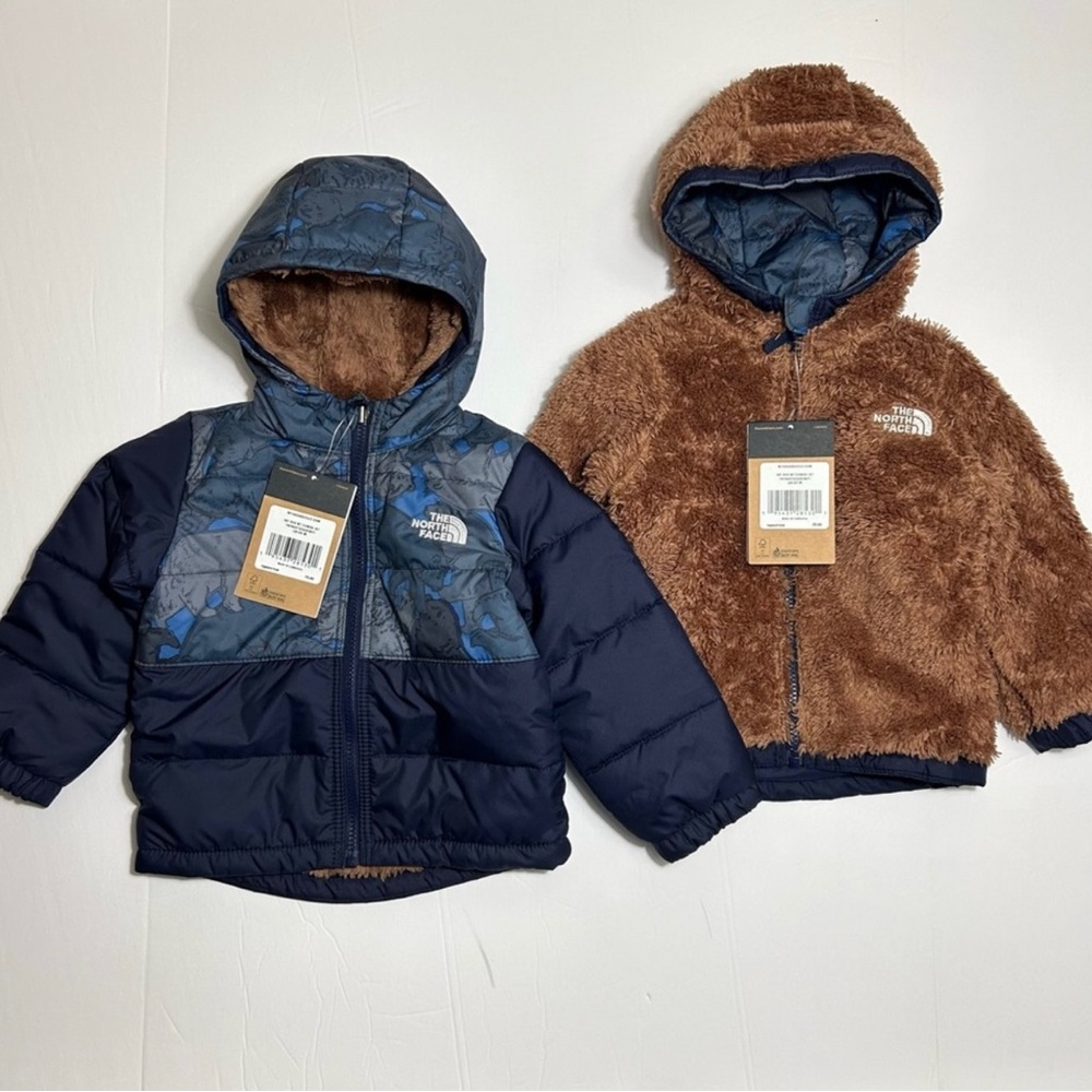 The North Face Reversible Mount Chimbo Jacket 18-24M NEW WITH TAGS